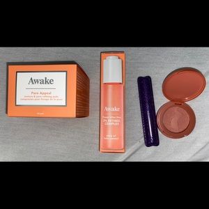 Tarte Retinol Oil, Pore refining pads, Mascara ect